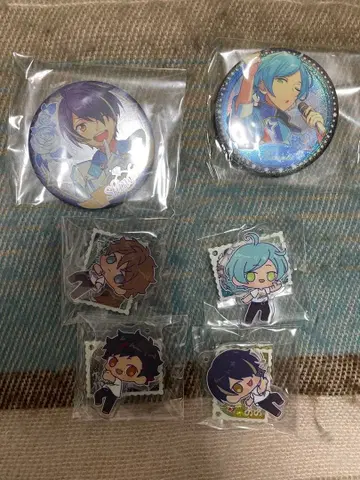 앙상블 스타즈 서약 커튼콜 캔뱃지 일기 아크릴 키링