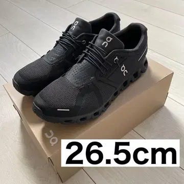 On cloud5 스니커즈 블랙 26.5cm