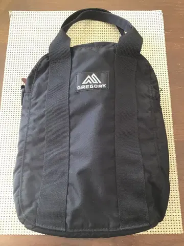 GREGORY 블랙 숄더백