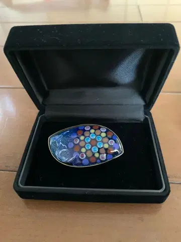 칠보 세공 오비 고정 띠 케이스 포함 예쁨