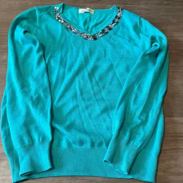 [ Viaggio Blu ] 비아지오 블루 터콰이즈 니트