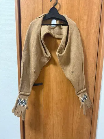 YOHEI OHNO 그로브 도킹 볼레로 니트 스웨터 요헤이 오노