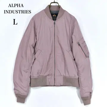 알파 인더스트리즈 MA-1 ma-1 핑크 계열 L