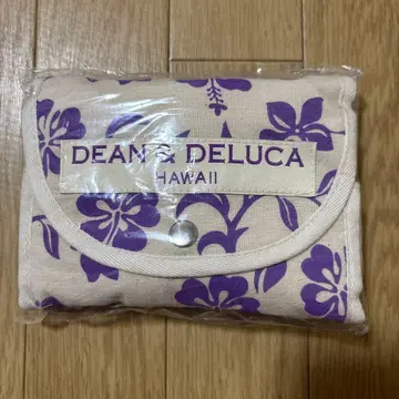 DEAN & DELUCA 하이비스커스 패턴 에코백