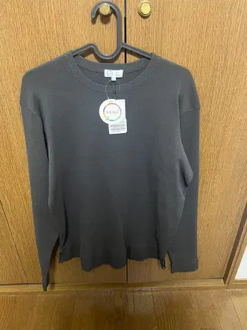 [ 미사용 새상품 ] Renu 그레이 크루넥 스웨터 L