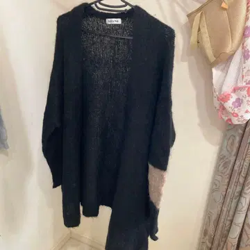 BABYLONE 알파카 니트 가디건 F