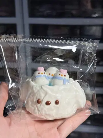 강아지 모양 냄비 눈사람 스퀴즈