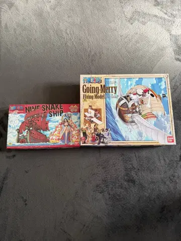 원피스 고잉 메리호 플라잉 모델! 구사 해적선 세트 미개봉