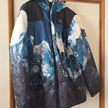 3rd by VANQUISH 후드 부착 다운 자켓 L