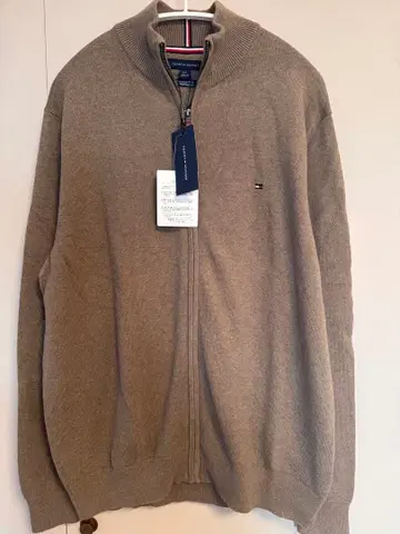 타미힐피거 집업 가디건