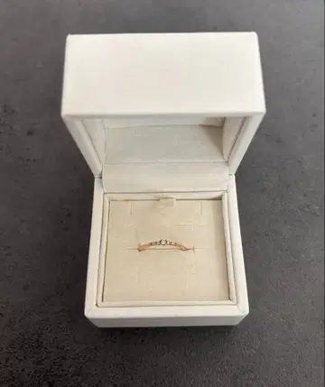 agete K10 다이아몬드 반지