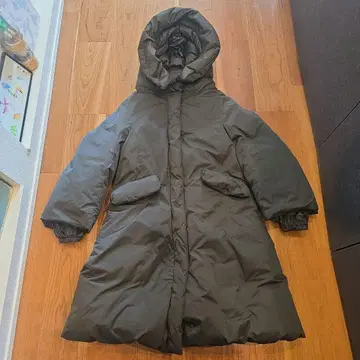 유니클로 UNIQLO +J 롱 다운 코트 L 차콜 그레이