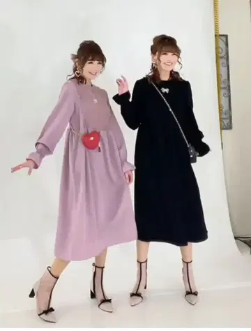 완판 택새상품 앤드러브 달콤 페미닌 도킹 원피스 3L