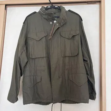 백 넘버 밀리터리 자켓