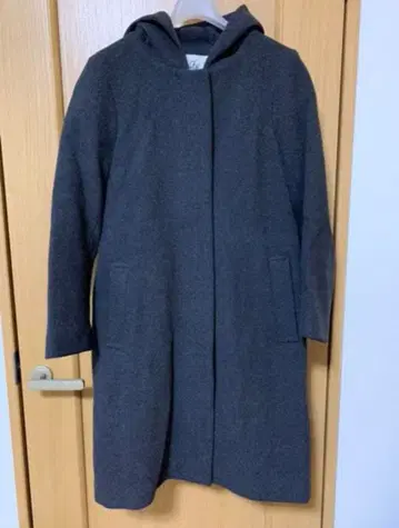 FRAMeWORK 울 후드 부착 코트