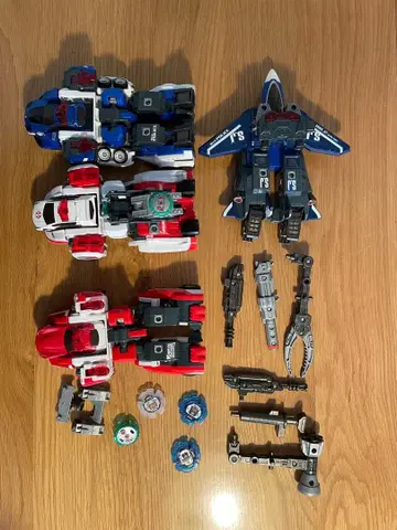 토미카 하이퍼레스큐 드라이브헤드 4대