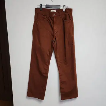 JW Anderson 스트레이트 데님 다크 오렌지 31