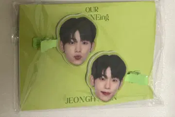 evnne 아크릴 헤어 클립 이종현