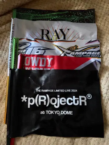 THE RAMPAGE 플래그 세트