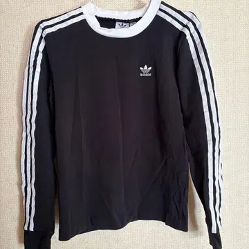 아디다스 긴팔 티셔츠 XS 블랙 3선