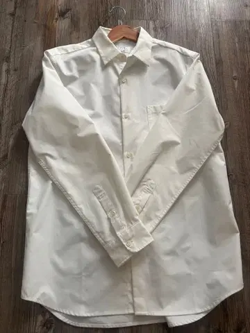 CAVE for SHIPS 화이트 긴팔 셔츠