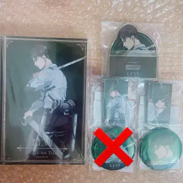 진격의 거인 싸우는 등 ver. 온라인 복권 아크릴 블록 외 리바이