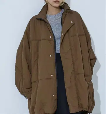 NONINE(노미네) 몬스터 후드티 모카