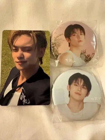 [새상품] 영준 FC 트레이딩 카드 & 캔뱃지 2개 세트