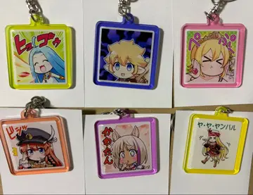 그랑블루 판타지 스탬프 아크릴 키링 루리아, 에우로페 등