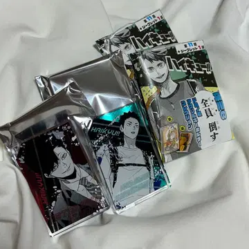 하이큐 도미노풍 아크릴 키링 쿠로오 이와이즈미