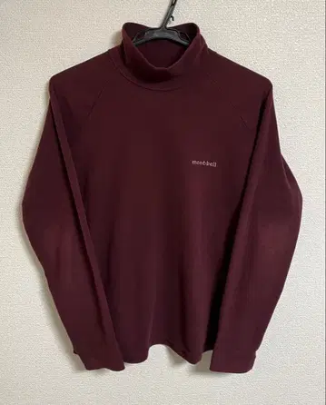 mont-bell 우먼 샤미스 하이넥 스웨터 플리스 M