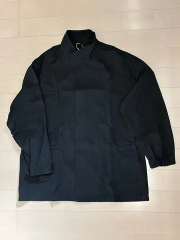 green level relaxing 개버딘 모즈 코트