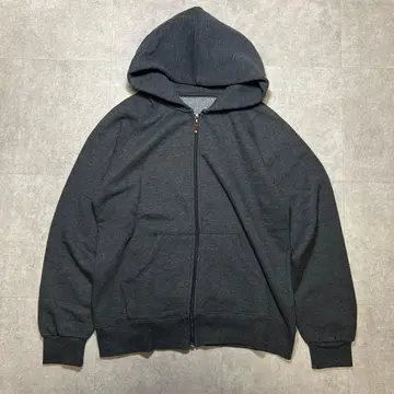 루시앙페라피네 지퍼 후드티 그레이 해골 스컬 큐빅 L 빅 기모