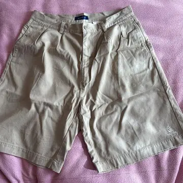 NAUTICA 베이지 숏팬츠