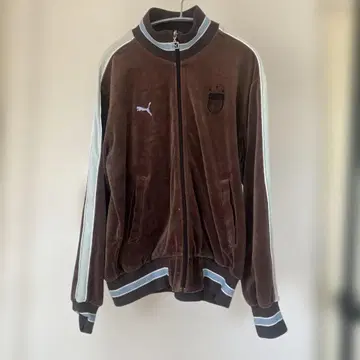 Puma 브라운 트랙 자켓 M
