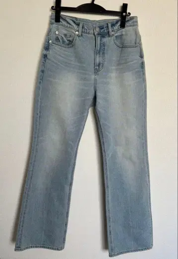 피카데리 SLOBE 별주 세미 플레어 데님 26 사이즈