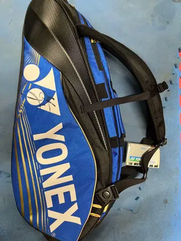 YONEX 라켓 백 다테 교코 사인 포함