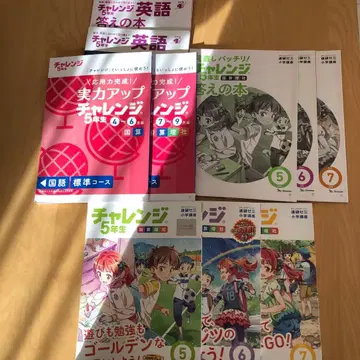 챌린지 5학년 영어 실력 업 세트