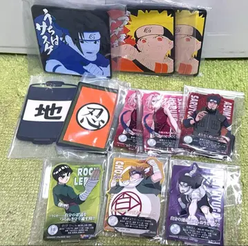 NARUTO 세트 러버 코스터 아크릴 스탠드