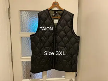 빠른 배송 시착만 한 상품 TAION 타이온 다운 베스트 size 3XL