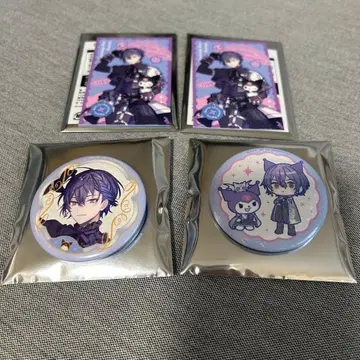 코야나기 로우 산리오 캔뱃지 폴라로이드 4종 세트