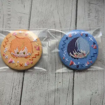 프로세카 자수 캔뱃지 시노노메 아키토 아오야기 토우야