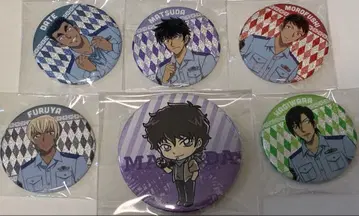 명탐정 코난 마츠다 진페이 경찰학교조 캔뱃지 총 6점 세트
