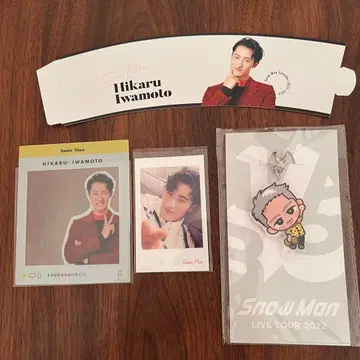 SnowMan 이와모토 히카루 스노치루 아크릴 키링