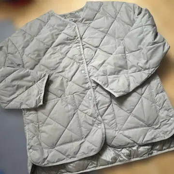 유니클로 퍼프 테크 릴랙스 자켓