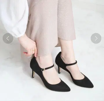 LE TALON 7cm 스트랩 사이드 오픈