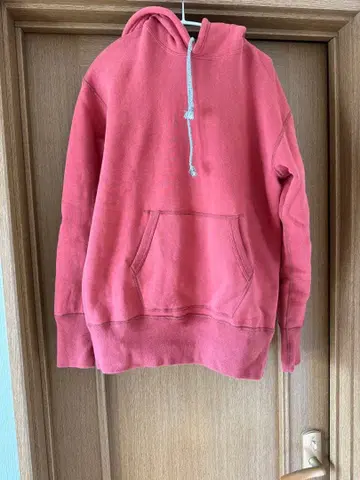 투 문 레드 후드티 사이즈 40/42