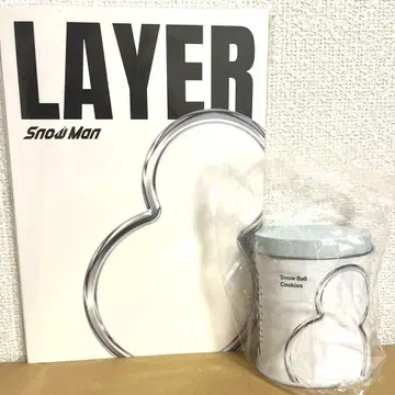 SnowMan 팝업 스노우볼 쿠키 LAYER 포토북