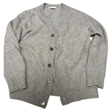 Rothana 그레이 가디건 울 캐시미어