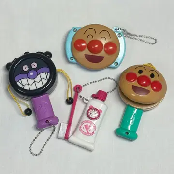 [ 연말 세일 ] 호빵맨 악기 완구 가챠가챠 4개 세트